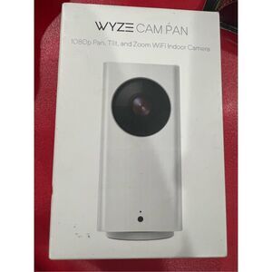 Wyze Cam Pan 1080p Indoor Smart Camera PTZ WiFi Surveillance Cam White
